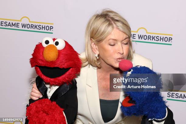 Martha Stewart attends Sesame Workshop's 2023 Benefit Gala at Cipriani 42nd Street on May 31, 2023 in New York City.