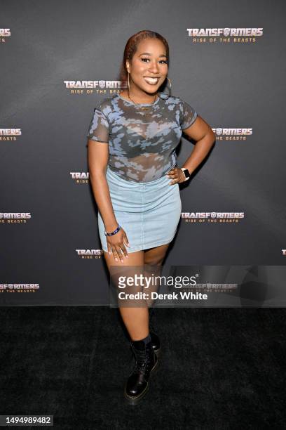 Mel Mitchell attends a VIP Screening of Paramount Pictures' "Transformers: Rise of the Beasts" at Regal Atlantic Station on May 31, 2023 in Atlanta,...