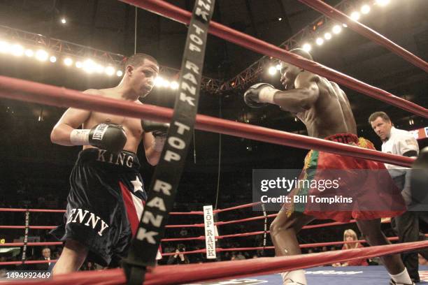 February 21: Jorge Diaz defeats Lante Addy at Madison Square Garden on February 21st, 2009 in New York City.