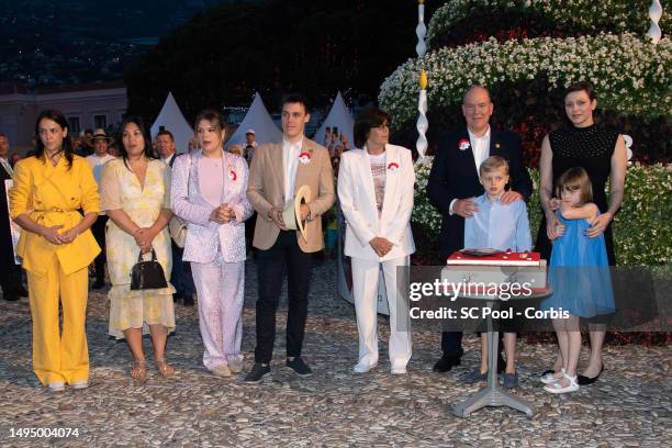 Pauline Ducruet, Marie Chevallier, Camille Gottlieb, Louis Ducruet, Princess Stephanie of Monaco, Prince Albert II of Monaco, Prince Jacques of...