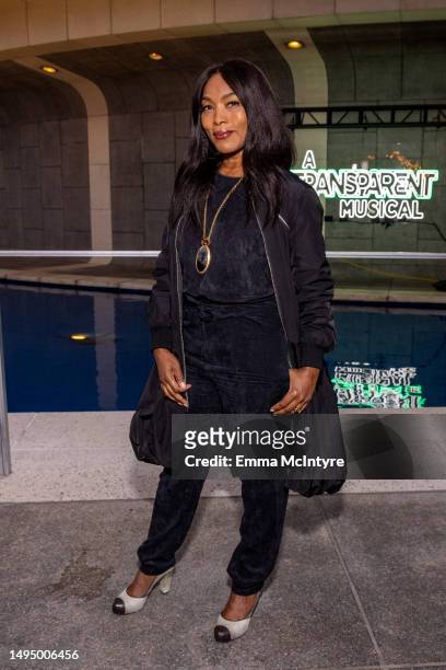 Angela Bassett attends 'Center Theatre Group presents the opening night performance of 'A Transparent Musical' at Mark Taper Forum on May 31, 2023 in...