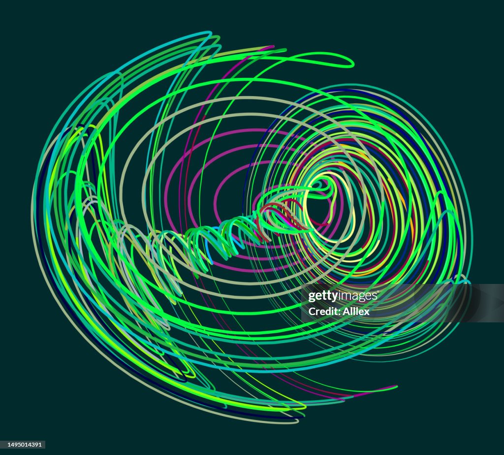 Line Wired Graph Shape Frame Illustration High-Res Vector Graphic ...