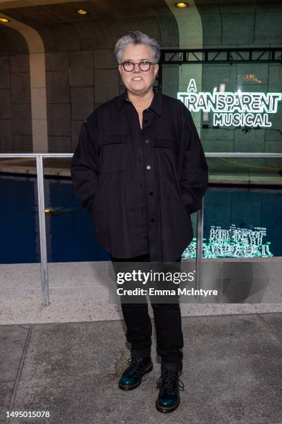 Rosie O’Donnell attends 'Center Theatre Group presents the opening night performance of 'A Transparent Musical' at Mark Taper Forum on May 31, 2023...