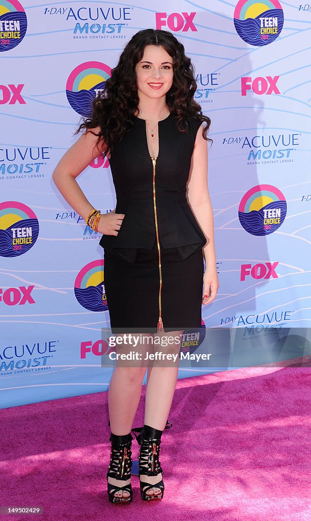 2012 Teen Choice Awards - Arrivals