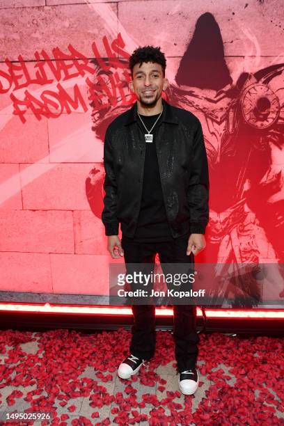 Khleo Thomas attends the Diablo IV Experiential Launch Event at Vibiana in Downtown Los Angeles on May 31, 2023 in Los Angeles, California.