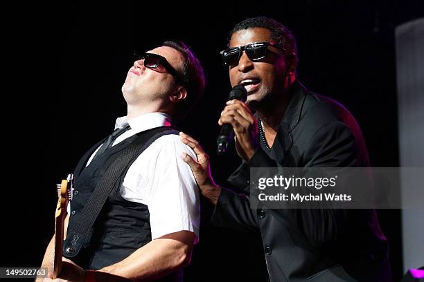 Kenny 'Babyface' Edmonds performs at the Mann Center For Performing Arts on July 27, 2012 in Philadelphia, Pennsylvania.