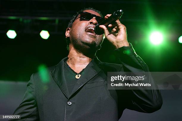 Kenny 'Babyface' Edmonds performs at the Mann Center For Performing Arts on July 27, 2012 in Philadelphia, Pennsylvania.