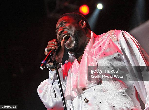 Eddie Levert performs at the Mann Center For Performing Arts on July 27, 2012 in Philadelphia, Pennsylvania.
