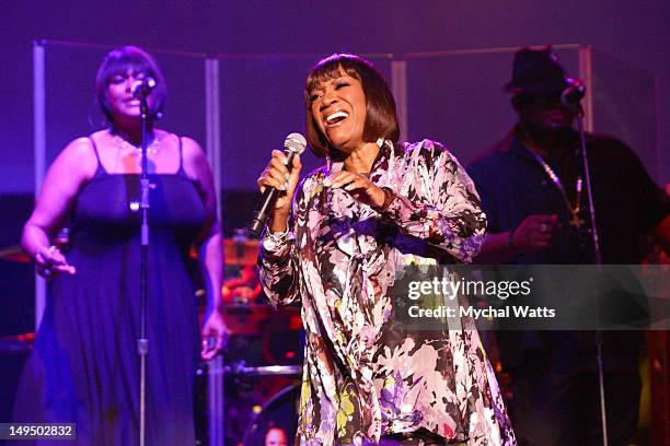 Patti Labelle performs at the Mann Center For Performing Arts on July 27, 2012 in Philadelphia, Pennsylvania.