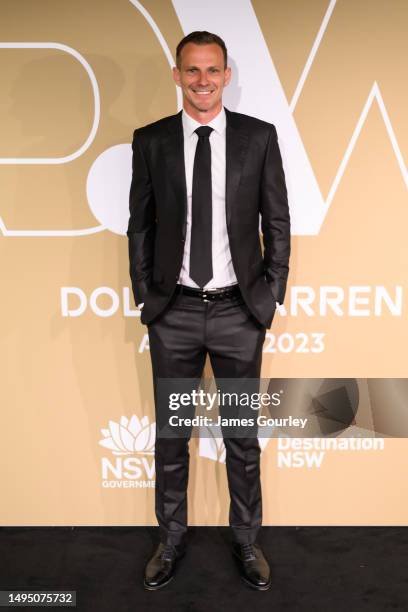 Alex Wilkinson of Sydney FC arrives at the 2023 Dolan Warren Awards at The Star on June 01, 2023 in Sydney, Australia.