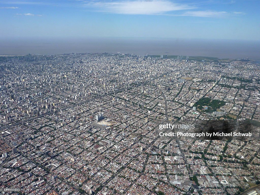 Buenos Aires from above