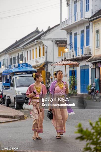 Laos Traditional Clothing Photos and Premium High Res Pictures - Getty ...