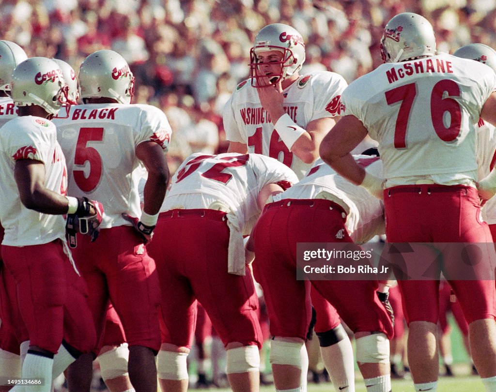 Quarterback Ryan Leaf Rose Bowl Game Action
