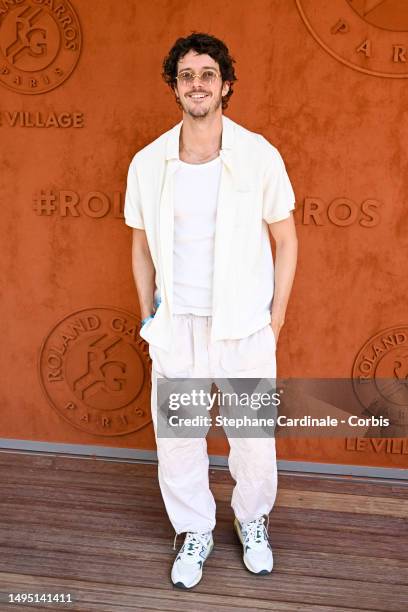 César Domboy attends the 2023 French Open at Roland Garros on June 01, 2023 in Paris, France.