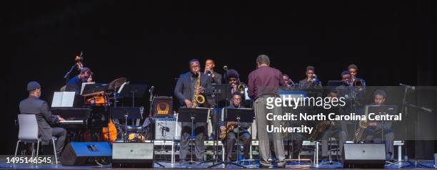 Students along with Grammy nominated Jazz artist Antonio Hart participated in the 32nd Annual Jazz Festival on April 27, 2023 held on the campus of...