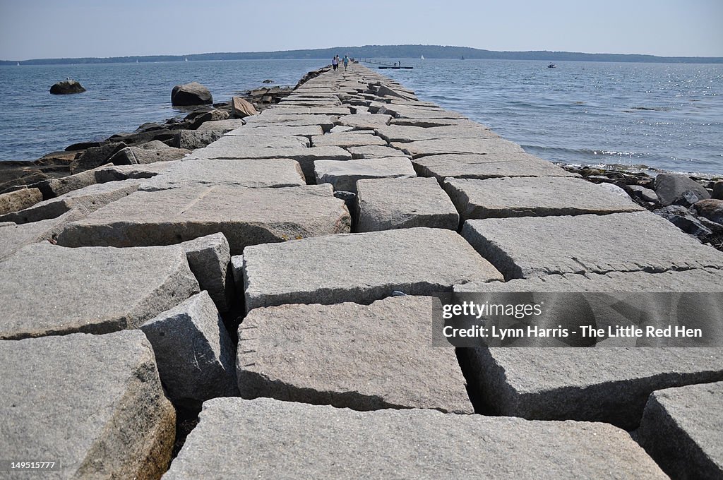 Maine breakwater