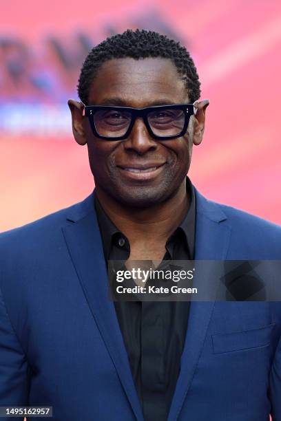 David Harewood attends the "Spider-man: Across The Spider-Verse" Gala Screening at Cineworld Leicester Square on June 01, 2023 in London, England.