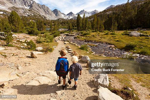 Hiking little lakes valley