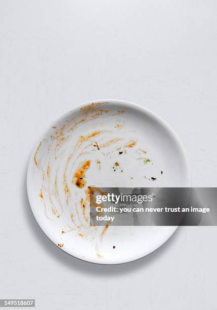 white plate - dirty plate stock pictures, royalty-free photos & images