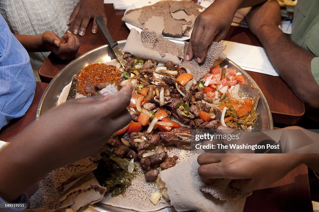 Injera from Ethiopian Teff.