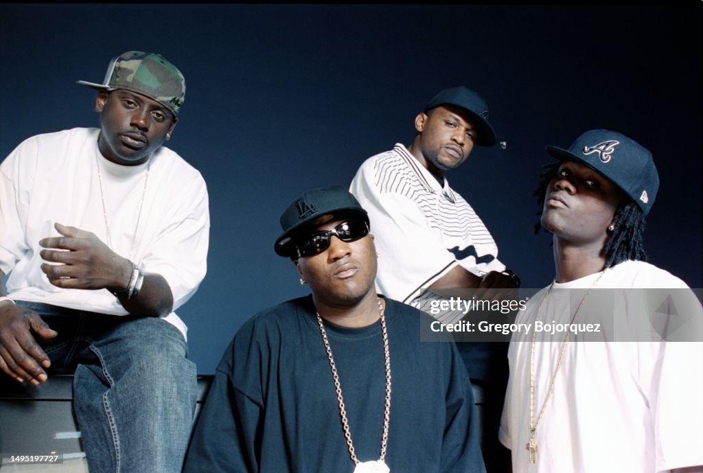 Da Hood Rocks Rap group Boyz In Da Hood pose for a photo session in July, 2005 in ...