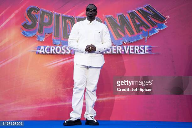 Daniel Kaluuya attends the "Spider-Man: Across The Spider-Verse" Gala Screening at Cineworld Leicester Square on June 01, 2023 in London, England.