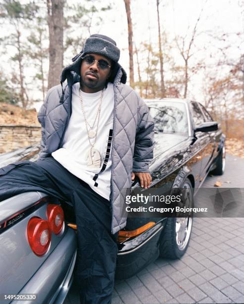 Musician Jermaine Dupri poses for a photo in November, 2001 in Atlanta, Georgia.