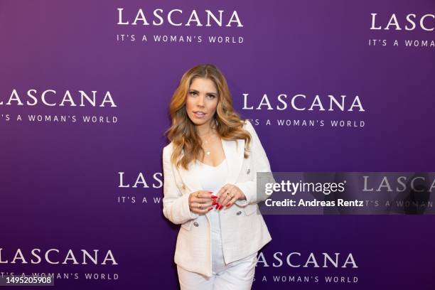 Victoria Swarovski attends the LASCANA Fashion Store Pre-Opening on June 01, 2023 in Cologne, Germany.