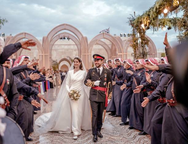 JOR: The Wedding Of Jordan's Crown Prince Hussein