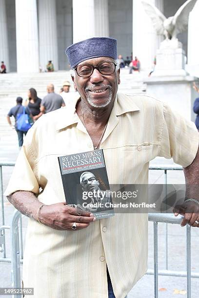 Herb Boyd attends Harlem Week's 38th Anniversary Celebration at Ulysses S. Grant National Memorial Park on July 29, 2012 in New York City.