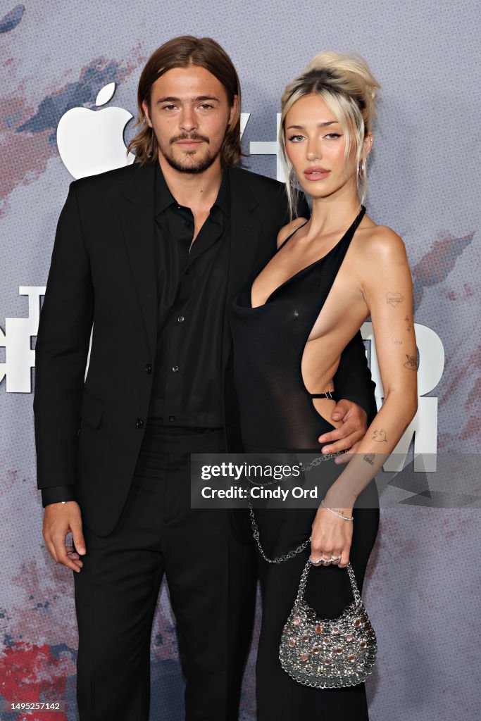 Henry Eikenberry and Delilah Belle Hamlin attend Apple TV+'s "The