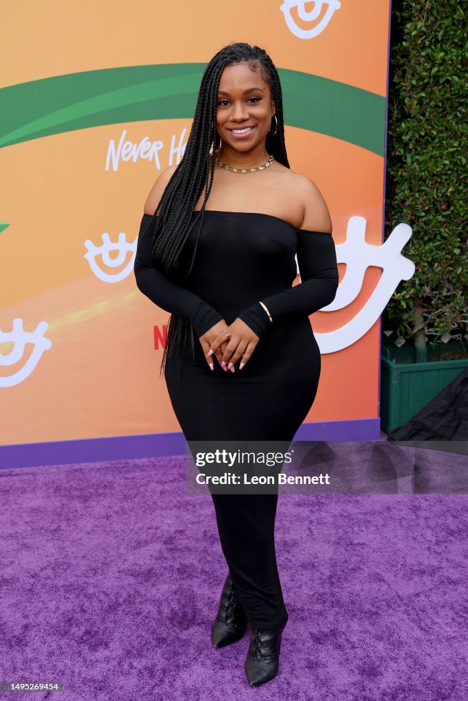 Naté Jones attends Netflix's "Never Have I Ever" Season 4 Premiere
