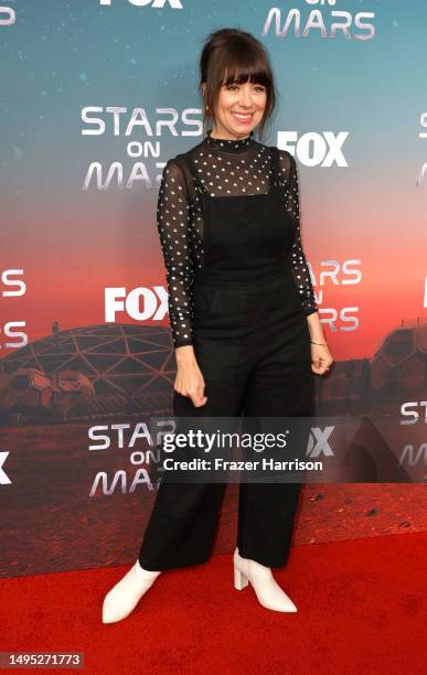 Natasha Leggero attends FOX's Stars On Mars "The Mars Bar" VIP redvcarpet press preview at Scum and Villainy Cantina on June 01, 2023 in Hollywood,...