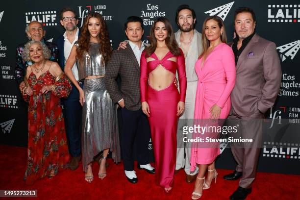 Pepe Serna, Renee Victor, Todd Grinnell, Isis King, Vincent Rodriguez III, Emeraude Toubia, Desmond Chiam, Constance Marie and Benito Martinez attend...