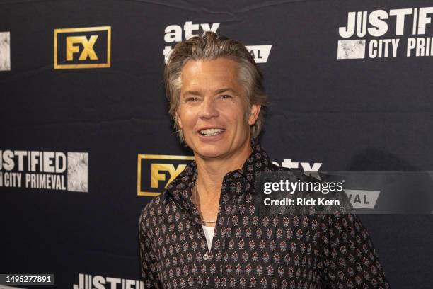 Timothy Olyphant attends the 12th Season of ATX TV Festival at Stateside at the Paramount on June 01, 2023 in Austin, Texas.