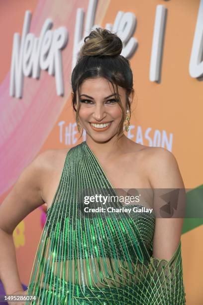 Richa Moorjani attends Netflix's "Never Have I Ever" season 4 premiere at Westwood Village on June 01, 2023 in Los Angeles, California.