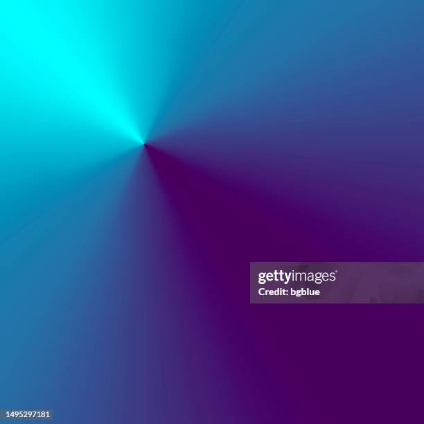 blue abstract background with radial gradient - cone shape stock illustrations