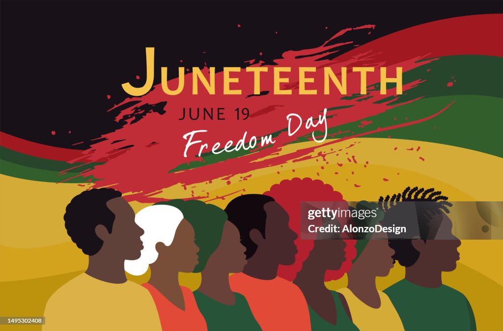 Juneteenth Celebration. Juneteenth Independence Day.
