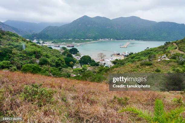 tai o village - lantau imagens e fotografias de stock