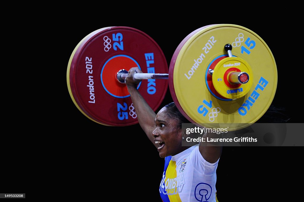 Lina Rivas Lina Marcela Rivas of Colombia competes in the Women's 58kg... News ...