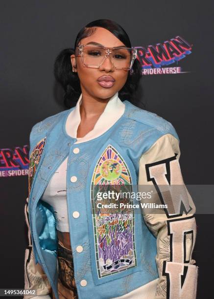 Ariana Fletcher attends "Spider-Man: Across The Spider-Verse" Screening Hosted by Halo & 2 Chainz at Regal Atlantic Station on June 1, 2023 in...
