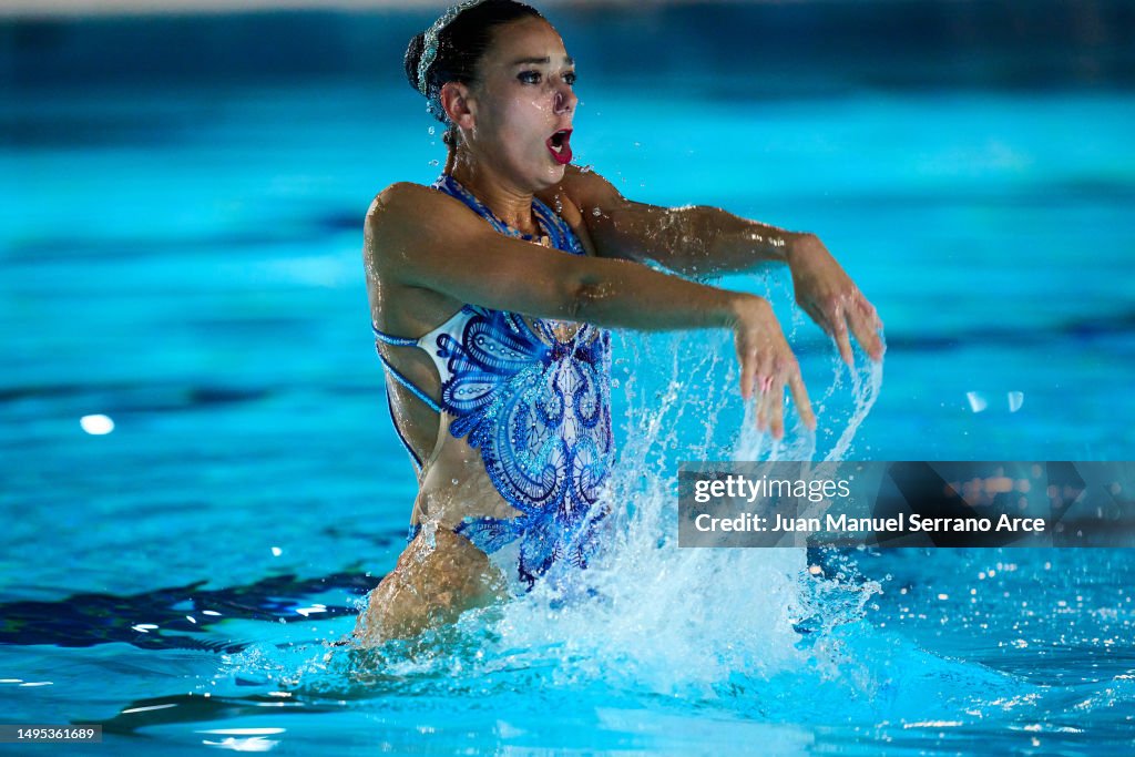 Michelle Ritter Swim Michelle Zimmer of Germany competes in the Artistic Swimming Women's ...