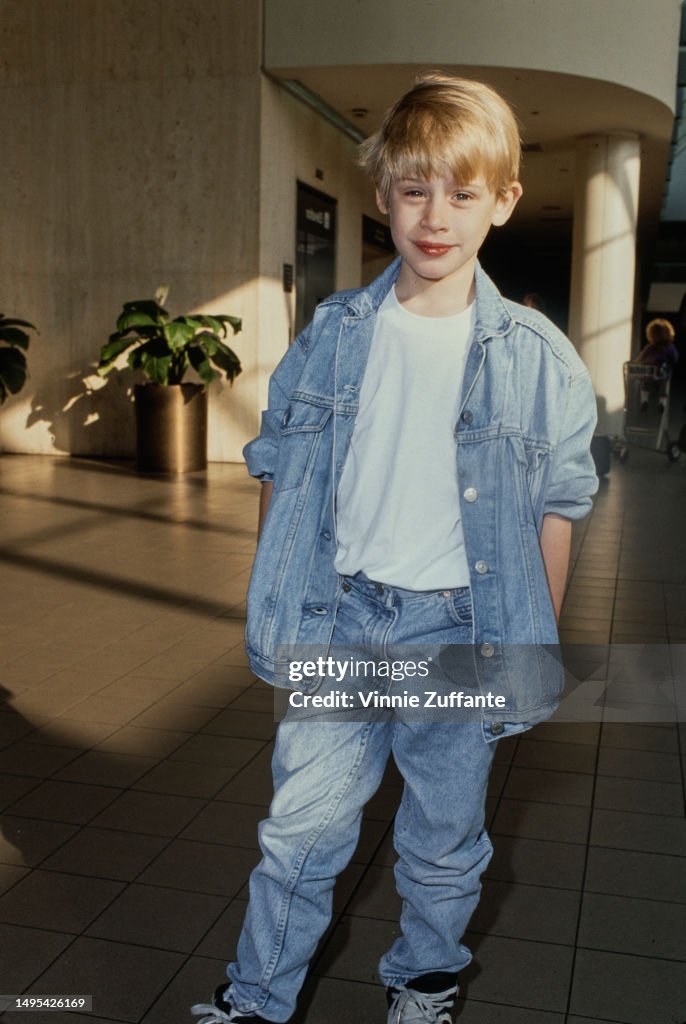 Macaulay Culkin Attends An Event United States Circa 1990s News macaulay-culkin-attends-an-event-united-states-circa-1990s-news