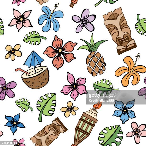 Luau Pattern 230 Luau Pattern Stock Photos, High-Res Pictures, and Images - Getty Images
