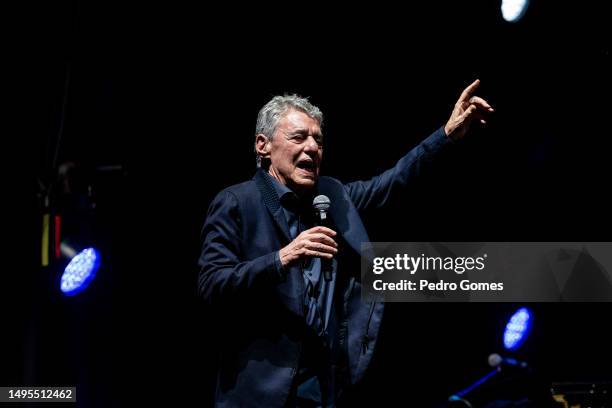 Chico Buarque performs at Sagres Campo Pequeno on June 02, 2023 in Lisbon, Portugal.