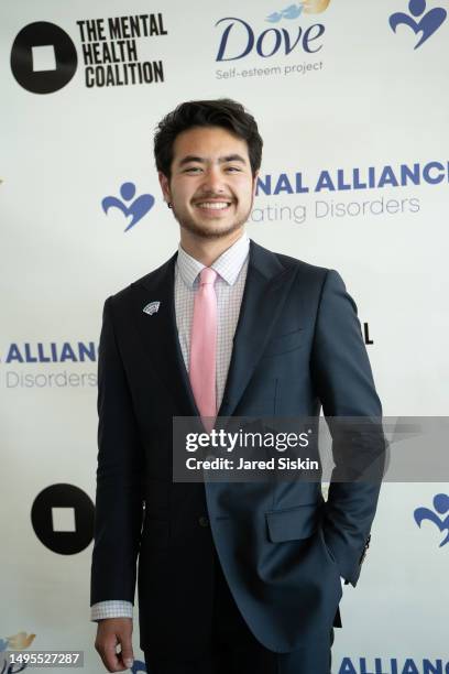 Schuyler Bailar attend World Eating Disorders Action Day Luncheon 2023 National Alliance For Eating Disorders x Mental Health Coalition at United...