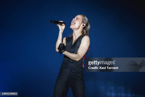 Héloïse Adélaïde Letissier of Christine and the Queens performs in concert during the day 3 of Primavera Sound Barcelona 2023 on June 02, 2023 in...
