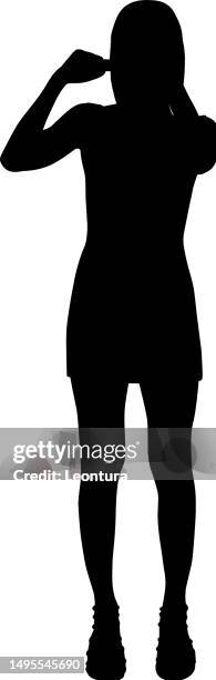 harmonica player silhouette - harmonica stock illustrations