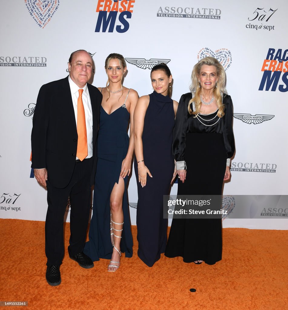 Kenneth Rickel Ken Rickel, Isabella Rickel, Mariella Rickel ande Nancy Davis arrives ...