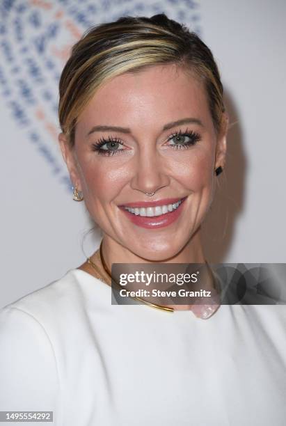 Katie Cassidy arrives at the Race To Erase MS 30th Anniversary Gala at Fairmont Century Plaza on June 02, 2023 in Los Angeles, California.